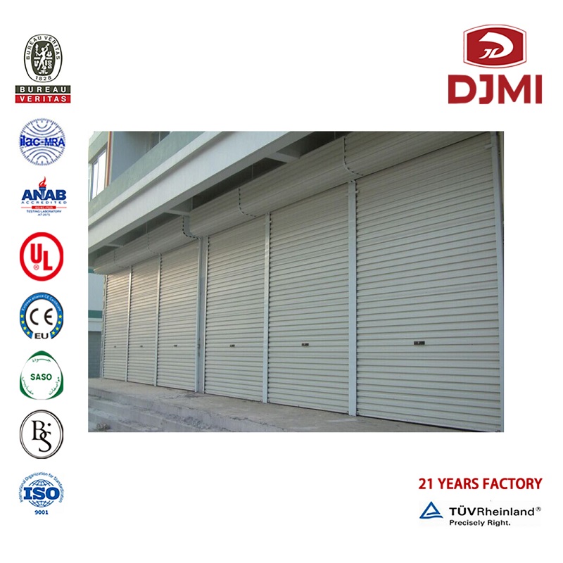 Brand New Aluminum Frame Pvc Material Electric Roll Up Garage Door Manufacturer Hot Selling Polycarbonato di vetro congelato Porta di qualità di vetro Personalizza Clear Pvc Garage Door Manufacturer