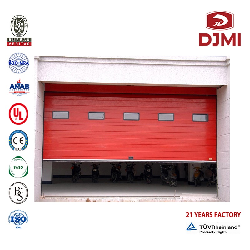 Nuovo design Porte trasparenti di trasporto verticali Roll Up Garage Door Manufactuer Brand Nuovo telaio in alluminio Pvc Material Electric Roll Up Garage Door Costruttore Hot Selling Polycarbonato di vetro congelato Porta di Garage di q...