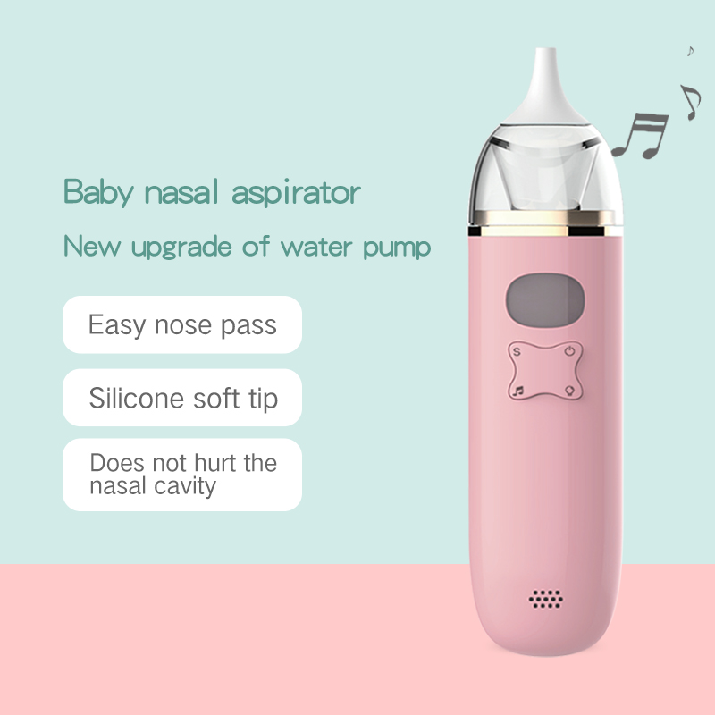 Prodotti di vendita caldi USB Carica Mucus Mucus Remover Snot Sucker perneonati Neonati Toddlers bambini Aspiratore per bambini Aspiratorenasale per bambini