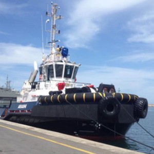 Durevoli attrezzature per la banchina marittima rimorchiatori