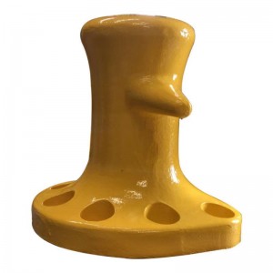 Cavolata di ferro marinara con colore verniciato personalizzato