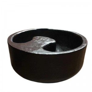 Nave Boat ormeggio Cast Steel Recessed Bitt Bollard