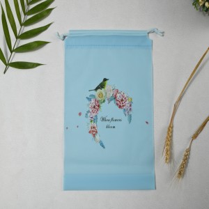 EVA Cartoon Printing Cosmetic Bag Drawstring makeup Bag Women Travel make up Shoe storage Bag