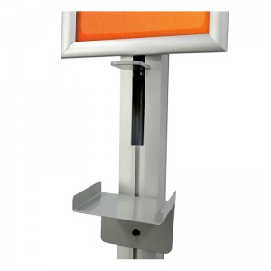 TMJ711 Retail Store Easy Assembly Metal Double Side Sanitizer Display Rack