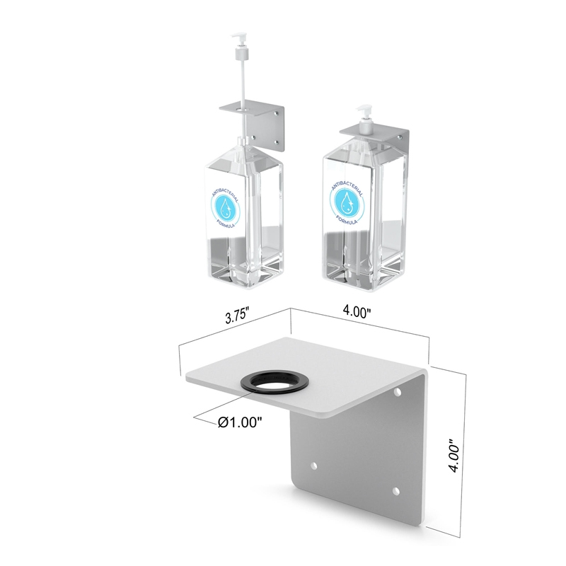 TMJ712 Personalizzato Portable Floor Standing Hand Sanitizer Dispense Dispense Dispense Stand frame regolabile