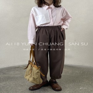 Pantaloni larghi da donna su misura per ogni occasione, i più comodi pantaloni casual in cotone lino personalizzati 11713 Pantaloni eleganti e larghi