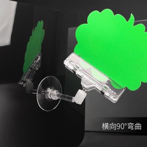 PP-716 porta etichetta del clip di prezzo porta etichetta del nastro porta etichetta clip Supermarket store clip