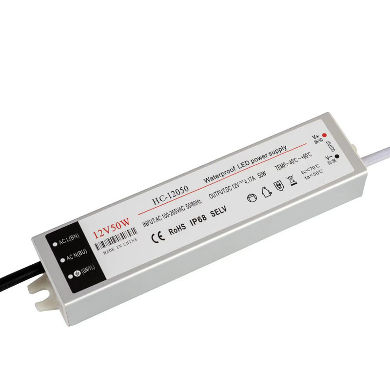 Impianto di corrente all'aperto all'interno della fabbrica di origine 12V 4.16A 50W alimentatore ad acqua costante di tensione
