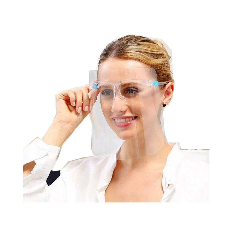 Christmas Winter Transformer Anti Fog Face Visor Transgenitore Full Face Shields with Transgenitore Glass Frames