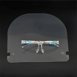 Christmas Winter Transformer Anti Fog Face Visor Transgenitore Full Face Shields with Transgenitore Glass Frames