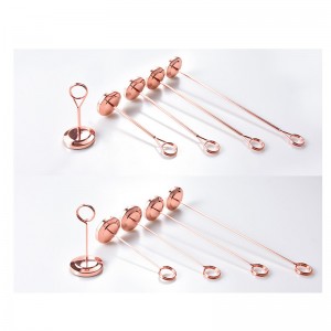 TMJ PP-541 Espositore per cartellino del prezzo delle materie prime in metallo porta etichette per la cottura del pane