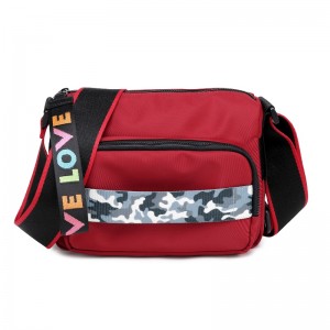 Produttore Commercio all\'ingrosso 2020 Nuova moda donna \\\\\\\\ \'s piccolo sacchetto quadrato innylon cerniera con cerniera cellulare borsa a spalla singola a spalla diagonale craversina personalizza