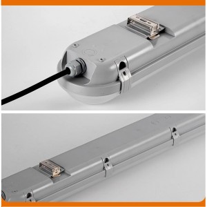 Vendita diretta di stabilimenti con luce a tre prove lampada a soffitto lampada da garage 125MM Modello di lampada a tre prova