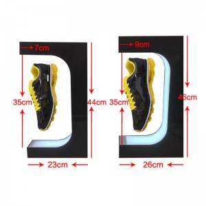 TMJ-548 Moderno Nuovo Prodotto Levitating Shoe Display Magnetic Floating Sneaker Stand