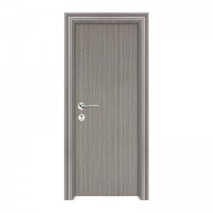 nuovo design porta in legno per interni Cina vero produttore porta principale porte in wpc porta di sicurezza