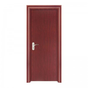 nuovo design porta in legno per interni Cina vero produttore porta principale porte in wpc porta di sicurezza