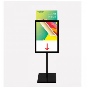 TMJ PP-554 Vendita calda Stand da pavimento A4 Porta carta regolabile Display per poster A3