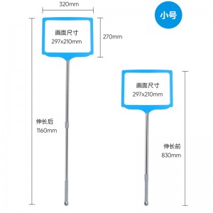 TMJ PP-556 Factory Counter Top Poster Stand Advertising Display