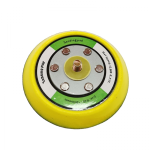 Multi Sizes Plastic Backing Pad Rubber Foam Backing Plate Polisher Sanding Pad per la riparazione auto