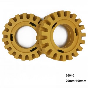 4 Inch Gomma Eraser Wheel Vinyl Strip Adhesive Tape Grafica Off Stinger Rimozione per le signs Barca in vetro Windows