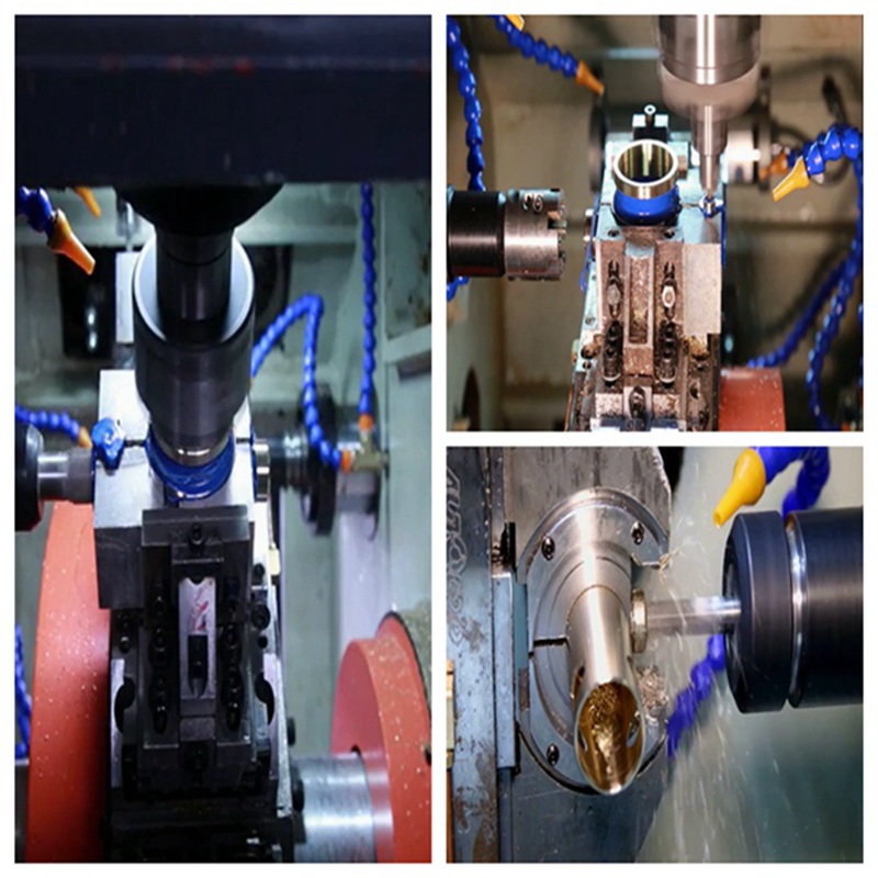 Tre direzioni Dieci Stazioni Sedici Axis Air Condizionating Globe Valve Body Processing Machine