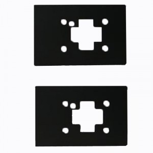 Lastra isolante ignifuga in PC Lastra isolante GE-EFR95 Guarnizione isolante ignifuga nera