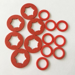 Carta veloce rotonda resistente alle alte temperature, carta veloce rossa resistente al fuoco, carta per isolamento elettrico