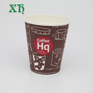 Bicchieri di carta da caffè marroni da 10 once come fare un bicchiere di carta per andare