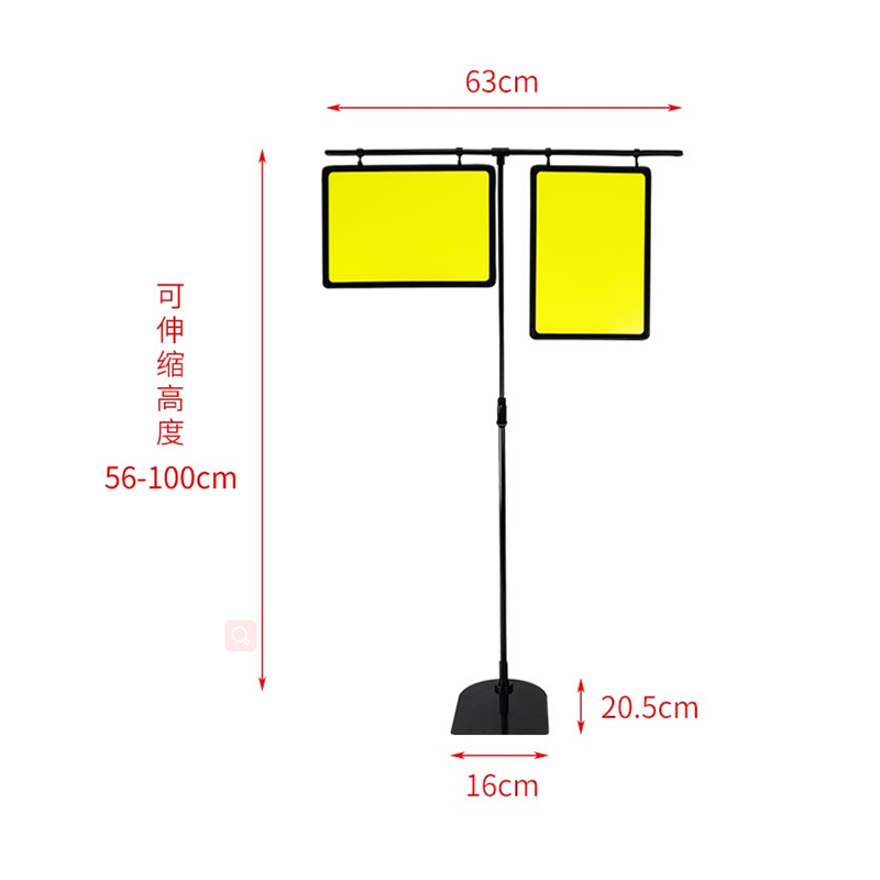 TMJ POP 044Per negozio di mobili e libreria Espositore da tavolo in legno Supporto trasparente per cartelli in acrilico POP 8,5 x 11 pollici Cornice pubblicitaria