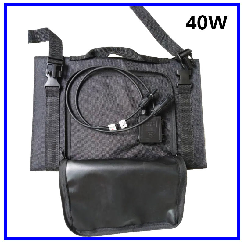 40W Sacchetti solari pieghevoli