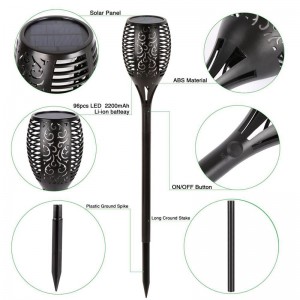 Luci a fiamma solare