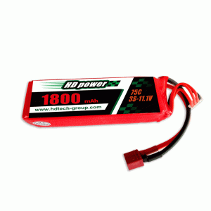 HD POWER 1800mAh 75C 3S 11.1V batterie di liposuzione