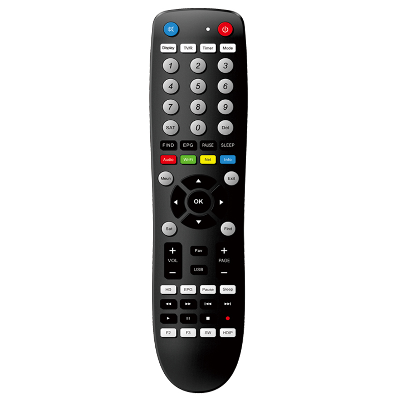 2020 Vendita a caldo di Android TV box telecomandata download programmabile telecomando universale 4 in 1 telecomando TV