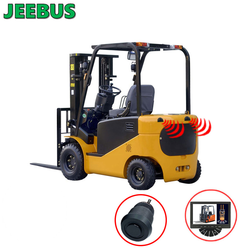 Carrello elevatore a forcale Kit Parktronic Backup Telecamera di retromarcia Aiuto Radar DetectReverse Camera Aid Radar Detect Sensore di parcheggio