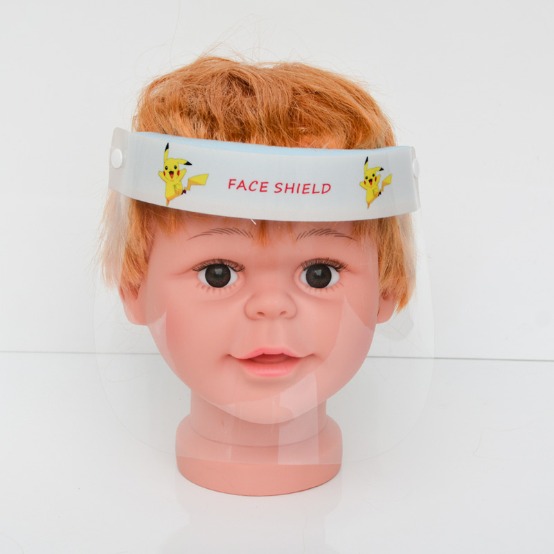 Maschera facciale di sicurezza per bambini riutilizzabile antiappannamento personalizzato En166