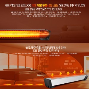 Riscaldatore per battiscopa elettrico sottile di qualità superiore ampiamente utilizzato