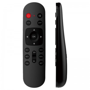 2.4G smart TV air mouse controllo vocale telecomando TV a 17 tasti per tutte le marche TV \\/ set top box