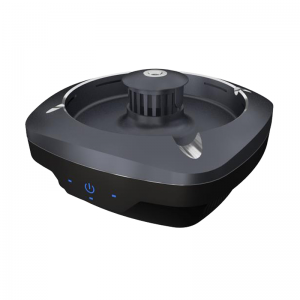 Acquista nuovo purificatore portacenere intelligente H-DC a carbone attivo mini purificatore d\'aria da tavolo a prova di fumo a ioni negativi