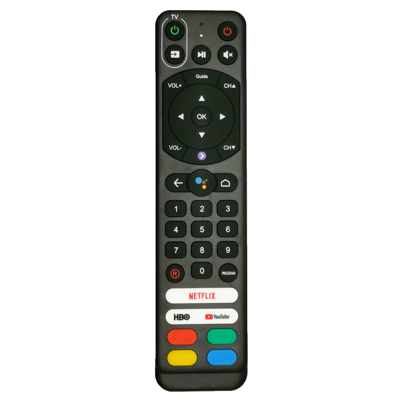 Presa di fabbrica Telecomando universale TV Controllo Bluetooth wireless con funzione vocale per tutte le marche TV \/ set-top box \/ Android TV \/ STB