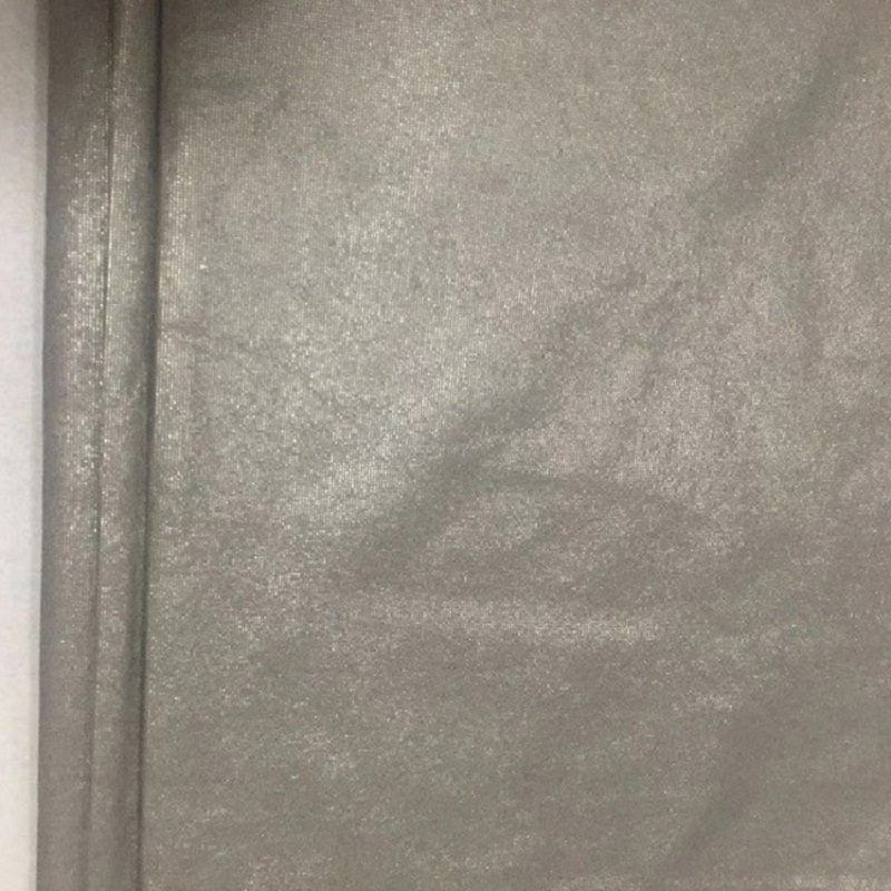 Tessuto non tessuto argentato Panno in fibra d'argento resistente alle radiazioni Panno schermante in fibra d'argento