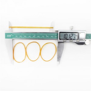 Elastici personalizzabili dal produttore elastici sicuri ed ecologici per legare granchi e aragoste