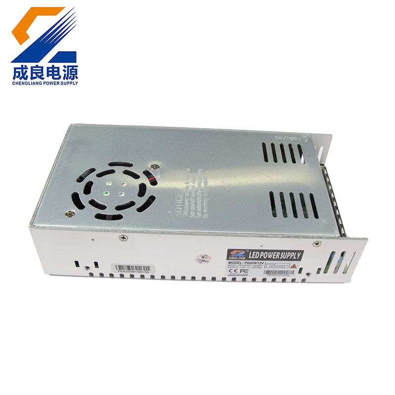 Trasformatore LED 12V 50A 600W Alimentatore LED per luci di striscia Motore passo-passo per telecamera CCTV