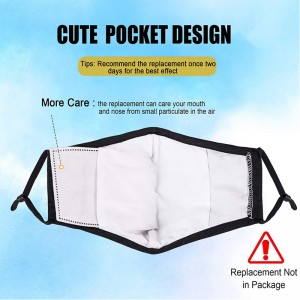 Maschera per il viso in tessuto