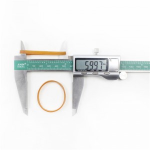 Costruttori personalizzati di fasce di gomma di colore originali resistenti all\'usura e anti-invecchiamento fasce industriali di gomma