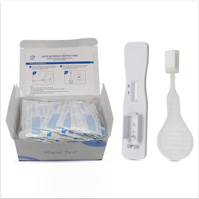 V-CHEK ™ 2019-nCov Ag Rapid Test Card (immunocromatografia)