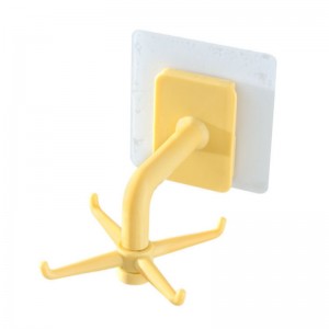 JASON Gancio girevole da cucina senza foro, gancio da bagno multifunzionale senza tracce