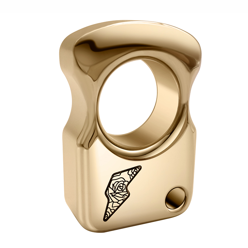 Elaborazione commissionata Brass Finger Tiger EDC Finger Buckle Defense Finger Tiger Prodotti per finestre rotte per esterni