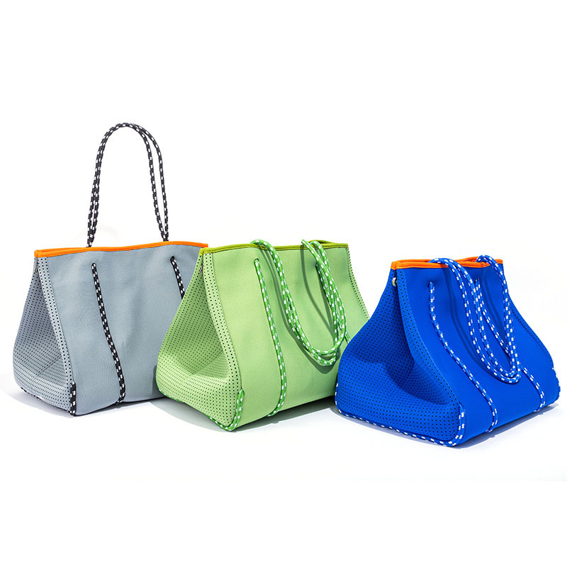 wholesale borsa da spiaggia inneoprene traforato impermeabile moda tote bag borsa a tracolla camouflage