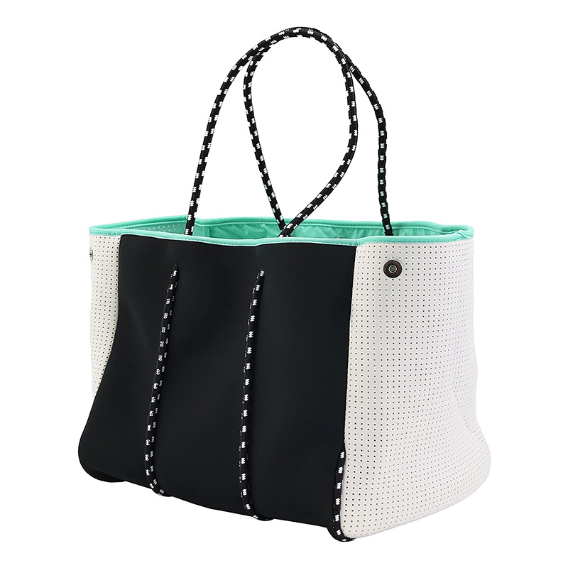 Borsa da spiaggia multiuso personalizzata Borsa da spiaggia inneoprene con tasca interna con cerniera