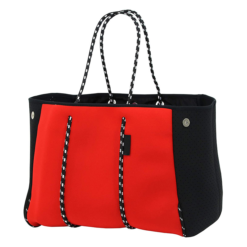 2021 Spring New Style LOGO personalizzato Borse da donna Borsa da spiaggia inneoprene resistente all'acqua multiuso